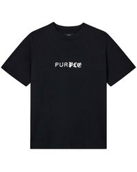 Purple Brand - Half & Half T-Shirt P117 Hwbp426" - Lyst