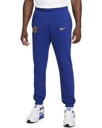Nike - Soccer Fc Barcelona Club Terry Pants "Deep" Fj5604 455" - Lyst