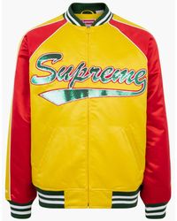 Supreme - Mitchell & Ness Sequin Varsity "fw 21" - Lyst
