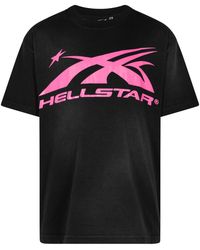 HELLSTAR - Sport Logo Gel T-Shirt Hs01Scc001 Pin" - Lyst