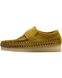 Clarks - Originals Wallabee Weave Loafer Suede" 26175778" - Lyst