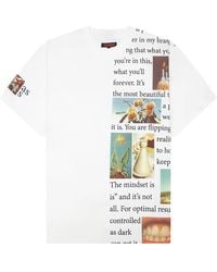 Pleasures - Connection Ss Heavyweight T-Shirt P26Sp028-Wht" - Lyst