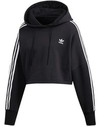 adidas - Originals Adicolor Classics Crop Hoodie Ed7554" - Lyst