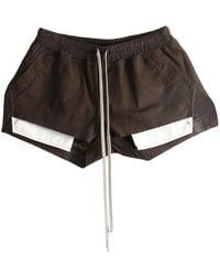 Rick Owens - Fog Boxers Shorts "Grease" Rp02F5316 Lbs 84" - Lyst