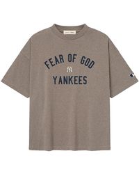 Fear Of God - Mlb 90' Fit T-Shirt New York 125Ml254012F" - Lyst