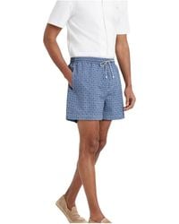 Brunello Cucinelli - Patterned Swim Shorts "Ocean" Brun2996" - Lyst