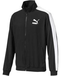 PUMA - Iconic T7 Woven Track Jacket 595293 01" - Lyst