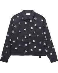 Honor The Gift - Floral Beaded Jacket Htg260168 Blac" - Lyst