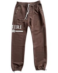 Amiri - Ma Bar Logo Sweatpants Ps23Mjl002 210" - Lyst