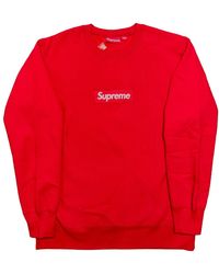 Supreme - Box Logo Crewneck Sweatshirt "Fw15 - Lyst