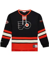 Mitchell & Ness - Heritage Lace-Up Crew Current Logo "Nhl Flyers" Fc8096 Pflblck" - Lyst