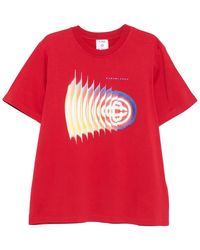 CASABLANCA - Shockwave Classic T-Shirt Mss26Jts00114" - Lyst