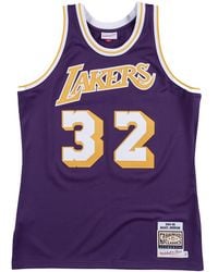 Mitchell & Ness - Authentic Jersey "Nba Lakers Magic Johnson 84" 722632984Eajoh" - Lyst