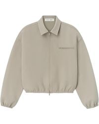 Fear Of God - Bonded Canvas Zip-Up Jacket "Timber" 202Sp258061F" - Lyst
