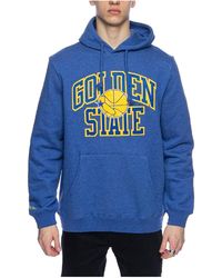 Mitchell & Ness - Nba Golden State Warriors Playoff Win Hoody Ba47P3 Gsw K06" - Lyst