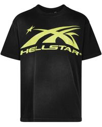 HELLSTAR - Sport Logo Gel T-Shirt Hs01Scc001 Yel" - Lyst