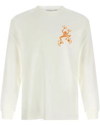 Gramicci - Sticky Hands Ls T-Shirt G6Su-T108-Wht" - Lyst