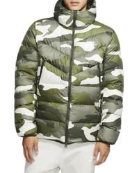 Nike - Sportswear Down Fill Windrunner Printed Hooded Puf Bv4763 222" - Lyst