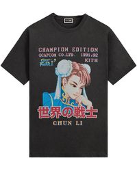 Kith - Capcom Chun Li Champion Vintage T-Shirt Khm034307 001" - Lyst
