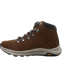 Merrell - Ontario Suede Mid "Earth" J65393" - Lyst