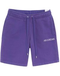 Nike - Air Jordan Wordmark Fleece Short Dv6467 514" - Lyst