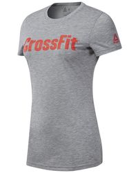 Reebok - Crossfit Fef Speedwick T-Shirt "Medium Heather" Du4617" - Lyst