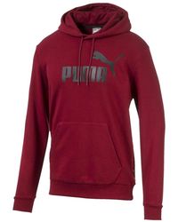 PUMA - Essentials Big Logo Fleece Hoodie 580685 57" - Lyst