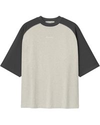 Fear Of God - Signature Baseball T-Shirt "Heather Stone Iron" 125Sp264061F" - Lyst