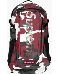 supreme pink backpack