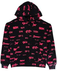 Sp5der - All Over Print Hoodie & Sweatshirt Ss16Fw24Blk" - Lyst