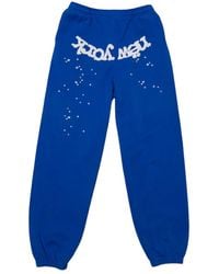 Sp5der - Og Web V2 Knicks Away Sweatpants 554" - Lyst