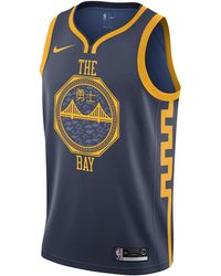 Nike - Nba Golden State Warriors Swingman Jersey "City Edition" Aj4611 427" - Lyst
