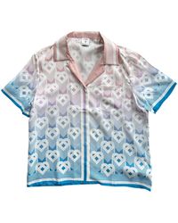 CASABLANCA - Gradient Heart Monogram Silk Shirt Wpf25 Sh 200 08" - Lyst