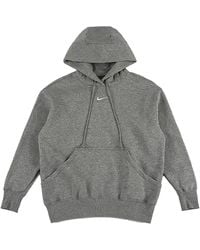 Nike - Sportswear Phoenix Fleece Hoodie "Dark Heather Sail" Dq5860 063" - Lyst