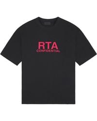 RTA - Colin Oversized Short Sleeve T-Shirt Case File" Mcvuk1447 T1322Bkcfl" - Lyst