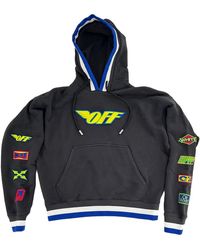 Off-White c/o Virgil Abloh - Racing Skate Hoodie Ombb085G24Fle00X018" - Lyst
