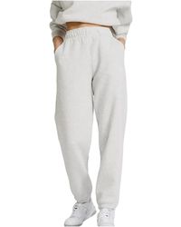 New Balance - Sport Essentials Fleece Jogger Pants "Ash Heather" Wp41502Ahh" - Lyst