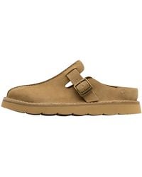 Clarks - Solsbury Mule "Dark Sand Suede" 26180882" - Lyst