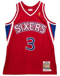 Mitchell & Ness - Authentic Jersey "Nba Philadelphia 76Ers 96 Allen Iverson" Ajy4Cp19161 P76Scar96Aiv" - Lyst