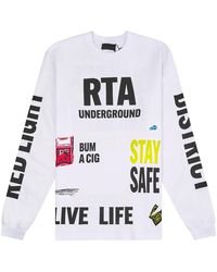 RTA - Underground L/T-Shirt Mrldk911 T1193Wtund" - Lyst