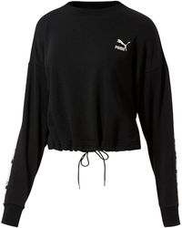 PUMA - Revolt Crew Sweat "Cotton" 578338 01" - Lyst