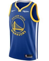 Nike - Nba Golden State Warriors Icon Edition 2020/21 Swingman Jersey Royal" 92787 001" - Lyst