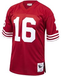 Mitchell & Ness - Authentic Jersey "Nfl San Francisco 49Ers 1989 Joe Montana" Ajy6Cp18046 Sf4Scar89Jmo" - Lyst