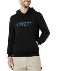 Oakley - Fleece Piping Hoodie "Blackout" 472434 02E" - Lyst