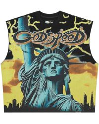 GODSPEED NEW YORK - Voltage Sleeveless T-Shirt Gs420" - Lyst