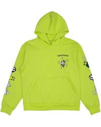 Chrome Hearts - Matty Boy Chain Link Logo Hooded Sweatshirt "Volt" Chrm1382" - Lyst