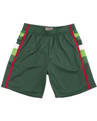 Mitchell & Ness - Road Swingman Shorts "Nba Bucks 83-84" Smshgs18031 Mbudkgn83" - Lyst