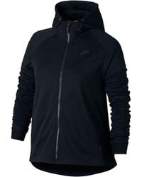 Nike - Sportswear Tech Fleece Full Zip Plus Size Hoodie 863125 010" - Lyst