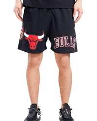 Pro Standard - Nba Chicago Bulls Logo Mesh Pro Team Shorts Bcb353899 Blk" - Lyst