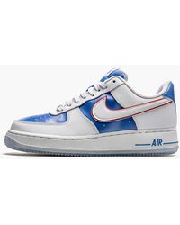 Nike Leather Sf Air Force 1 Blue Tint 